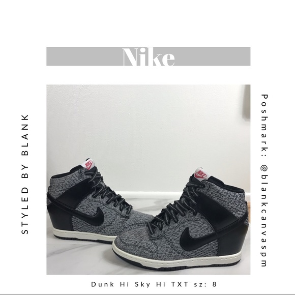 nike dunk sky hi txt